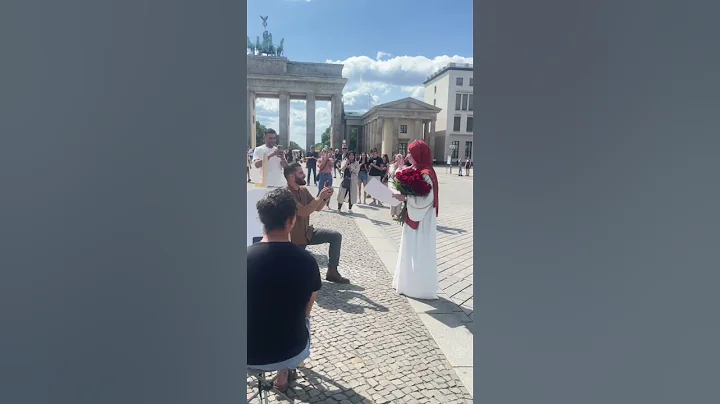 Versprechen gehalten 🤍 #antrag #couple #boyfriend #evlilikteklifi #proposal #couple