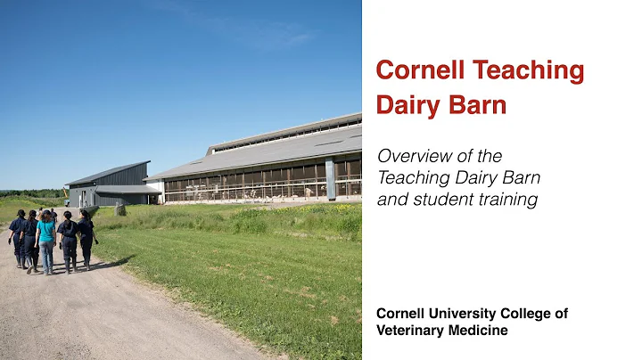 Overview of the Cornell Teaching Dairy Barn and st...