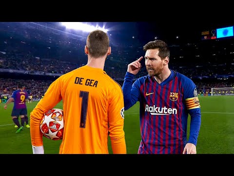 The Day Lionel Messi Made David De Gea Look Stupid