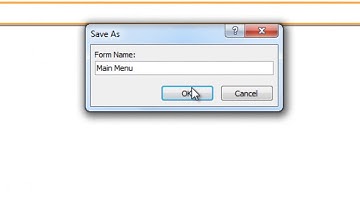 Microsoft Access: Create a Navigation Form