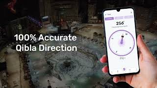 Qibla finder and prayer timings