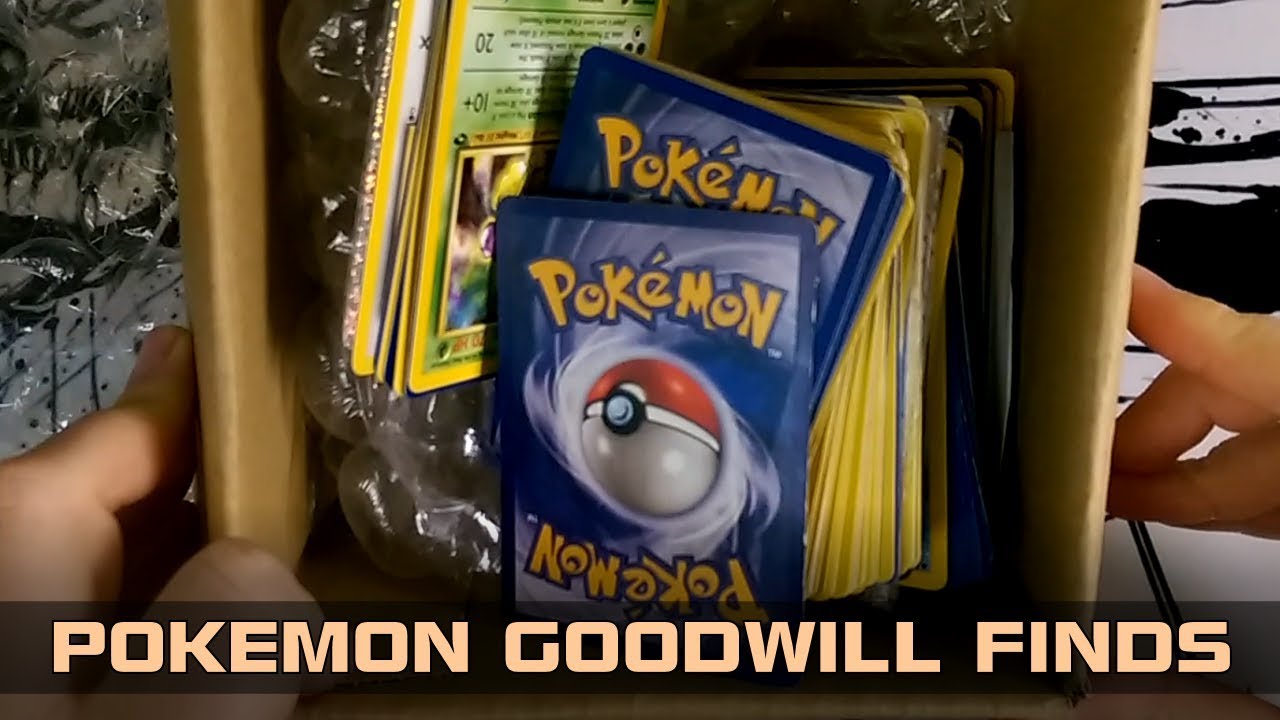 Pokemon Goodwill Finds - YouTube