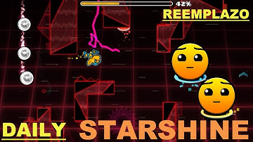 Starshine by Shuffle49 | Geometry Dash 2.1 | Daily level 83 | Maindashcraft