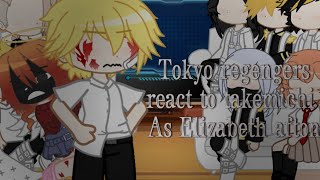 Tokyo revengers react to takemichi as Elizabeth afton ||no inglês||(especial de 2mil inscritos)