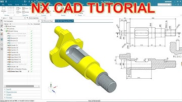 NX CAD Tutorial #83 | NX 3D Modeling Basic Beginners