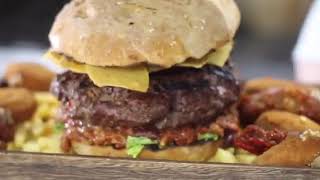 Foxton Bar's "El Nacho Grande" Burger Challenge