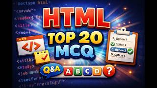 O Level M2 HTML MCQ Questions 2026 | Important Questions with Answers | NIELIT O Level Prep