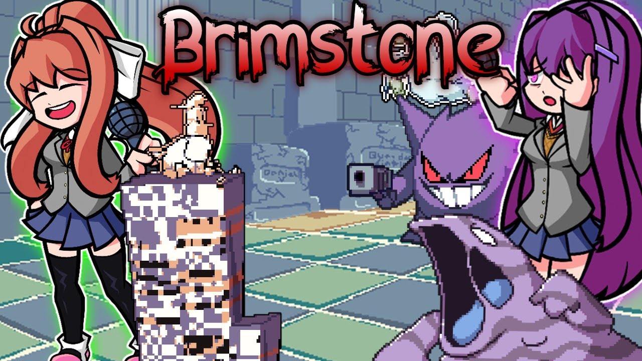 Brimstone - Friday Night Funkin': Lullaby V2 / Yuri & Monika Cover!1!