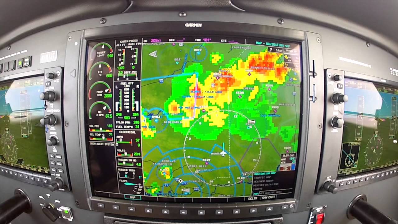 Skytech Product Spotlight: Piper M-Class On Board Weather Radar - YouTube