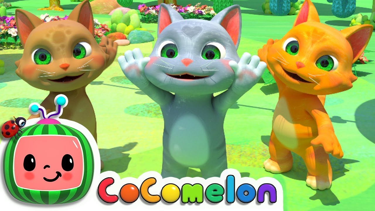 Three Little Kittens  CoComelon Nursery Rhymes  Kids Songs