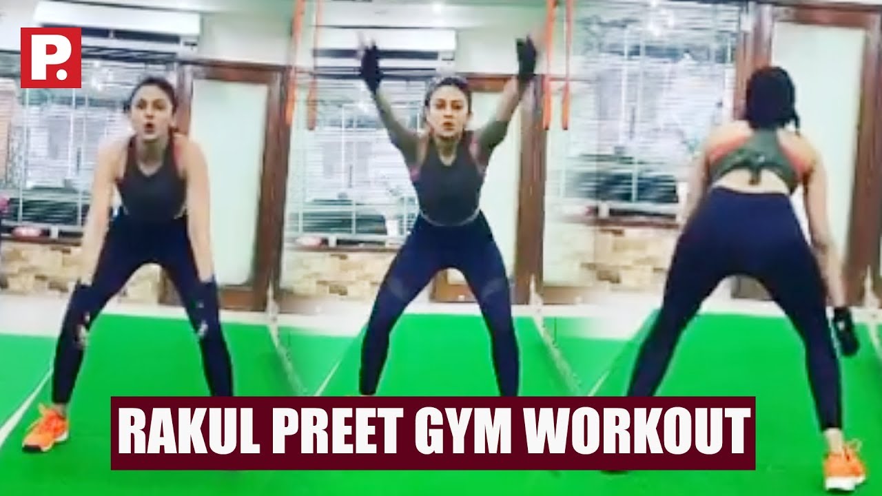 #RakulPreetGym: Hard Workout In Gym | Tollywood Actress Hot | Public Tv ...