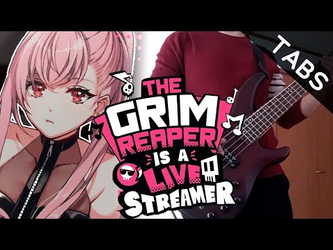 The Grim Reaper is a Live Streamer (Hololive EN - Mori Calliope) Bass Cover [TABS]