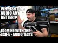 ZOOM SSH-6 Sound Tests | How To PROPERLY Use a Shotgun Microphone!