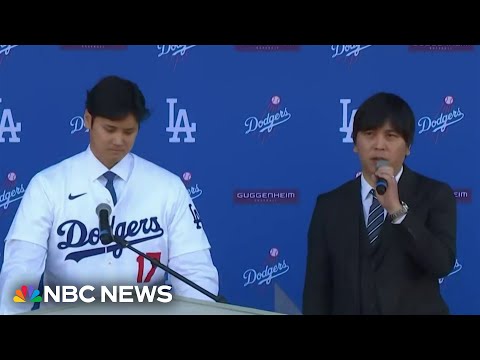 Shohei Ohtani's translator fired by Dodgers over gambling and theft allegations
