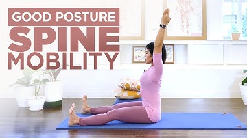 Spine Mobility and Stretch Workout for Good Posture - Beginner Pilates