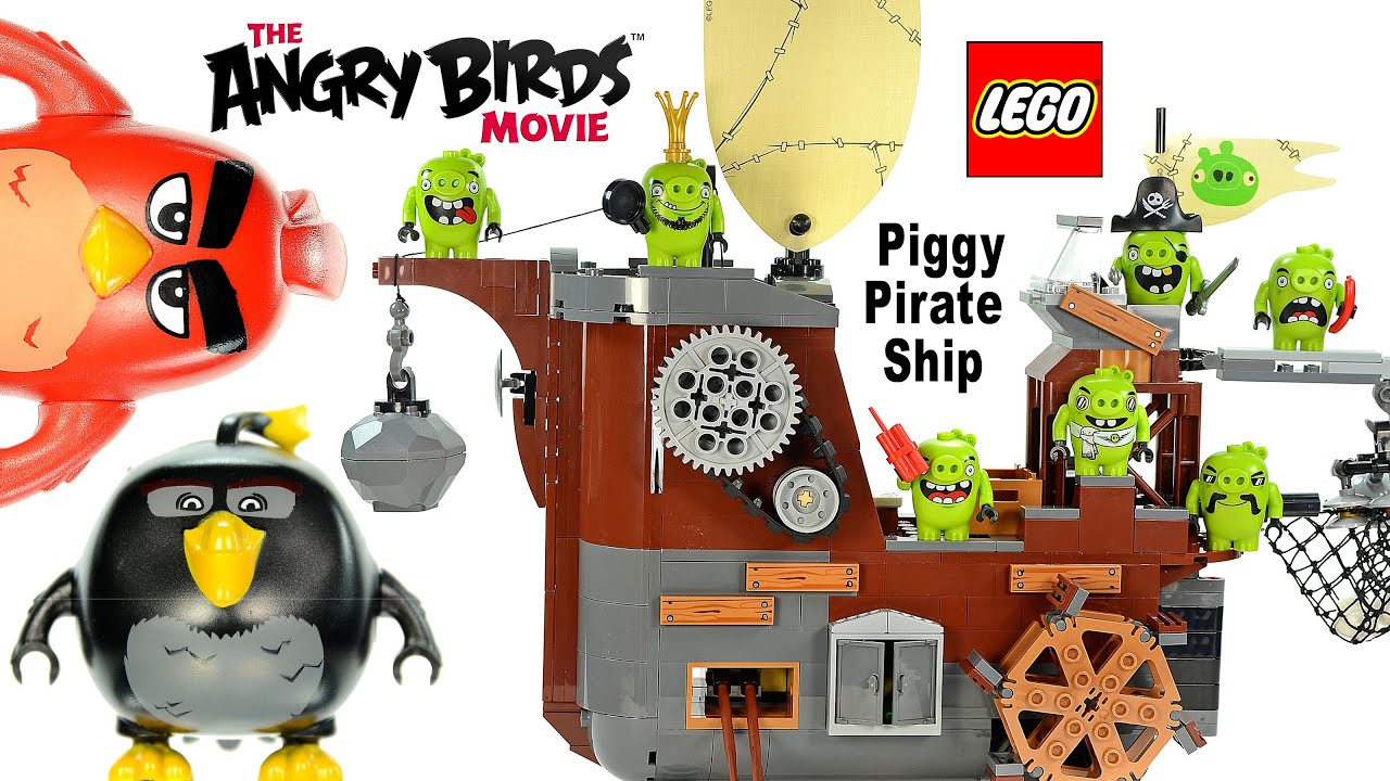 Piggy Pirate Ship 75825, Angry Birds™