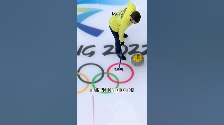 Curling training. 🥌 Olympic results! 🥇