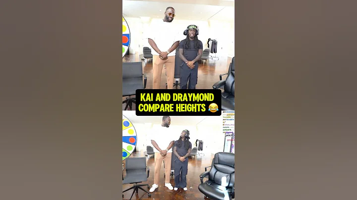 Kai couldn’t believe how tall Draymond was 😭🤣