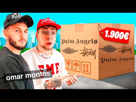 LE REGALO A OMAR MONTES UNA MYSTERY BOX DE 1900€!! (Caja misteriosa)