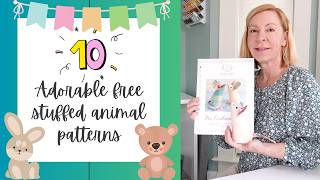 Sew 10 Adorable Stuffed Animals With These FREE Patterns | Sweet Gift Ideas For Children screenshot 4