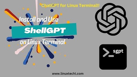 Install and Use ShellGPT on Linux Terminal | ChatGPT for Linux Terminal