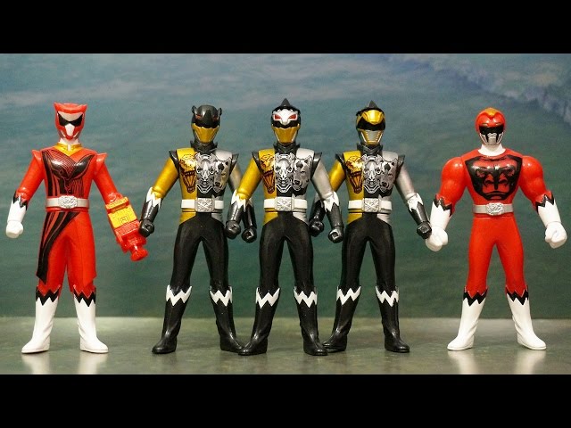 ソフビヒーロー 動物戦隊ジュウオウジャー3 全5種 ジュウオウホエール