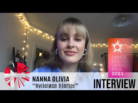 DMGP 2021: Interview med Nanna Olivia - "Vildt at prøve Grand Prix fra den anden side af skærmen"