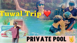 Tuwal Trip ❤️ Private Pool 🤘 | Walton 5595 king #rajabbut #5595 #swimmingpool