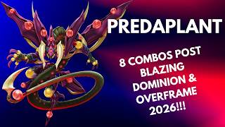 8 COMBOS PREDAPLANT POST BLAZING DOMINION &amp; OVERFRAME CARDS 2026!!!