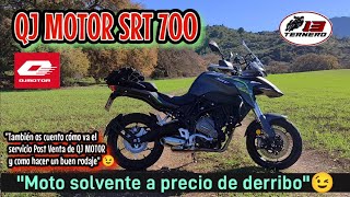 💥QJ MOTOR SRT 700💥, [MOTO SOLVENTE A PRECIO DE DERRIBO], consejos para el rodaje.✌️😉