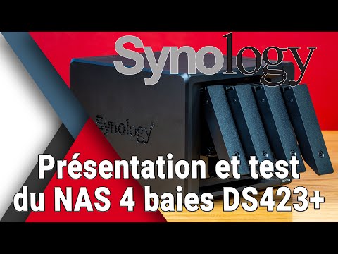 Synology - Serveur NAS Synology DS423 Noir - Disque Dur interne