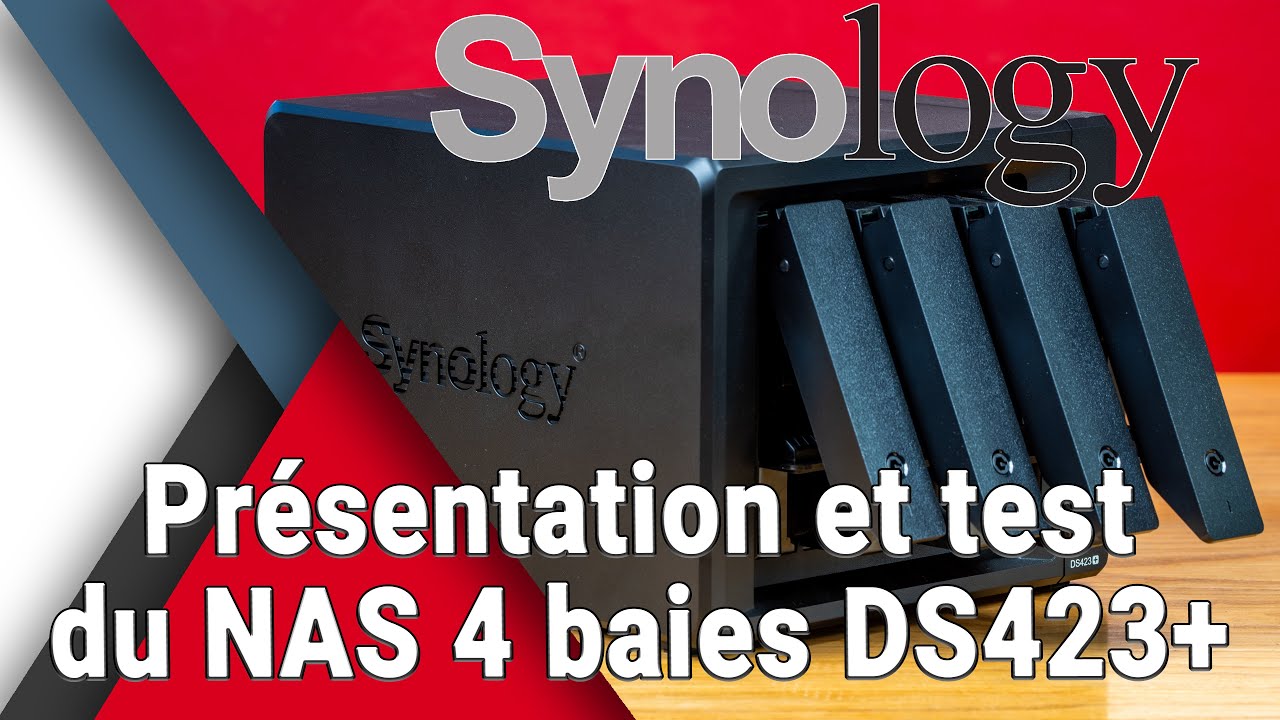 Synology DS423+ - Test / Avis / Review / Présentation du NAS 4