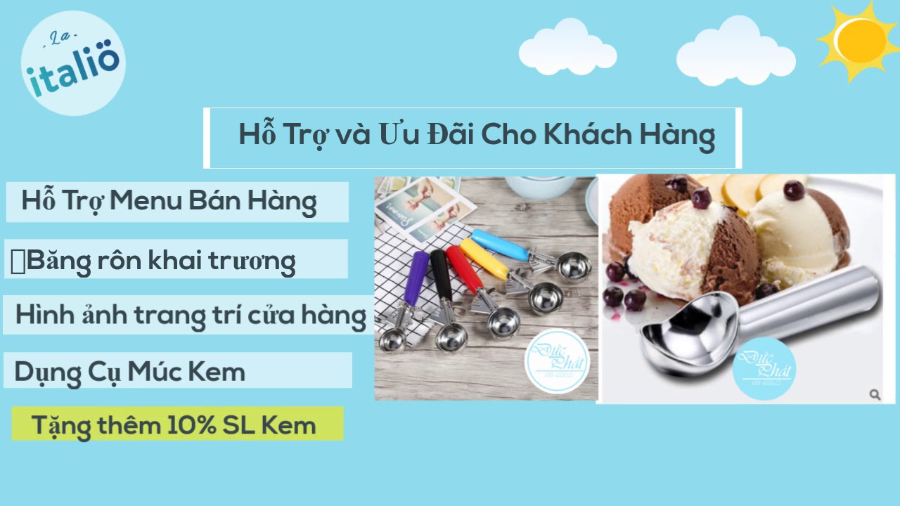 cung cấp kem cho quán cafe New Cung cấp kem ký - kem ký cao cấp - kem cho quán cafe