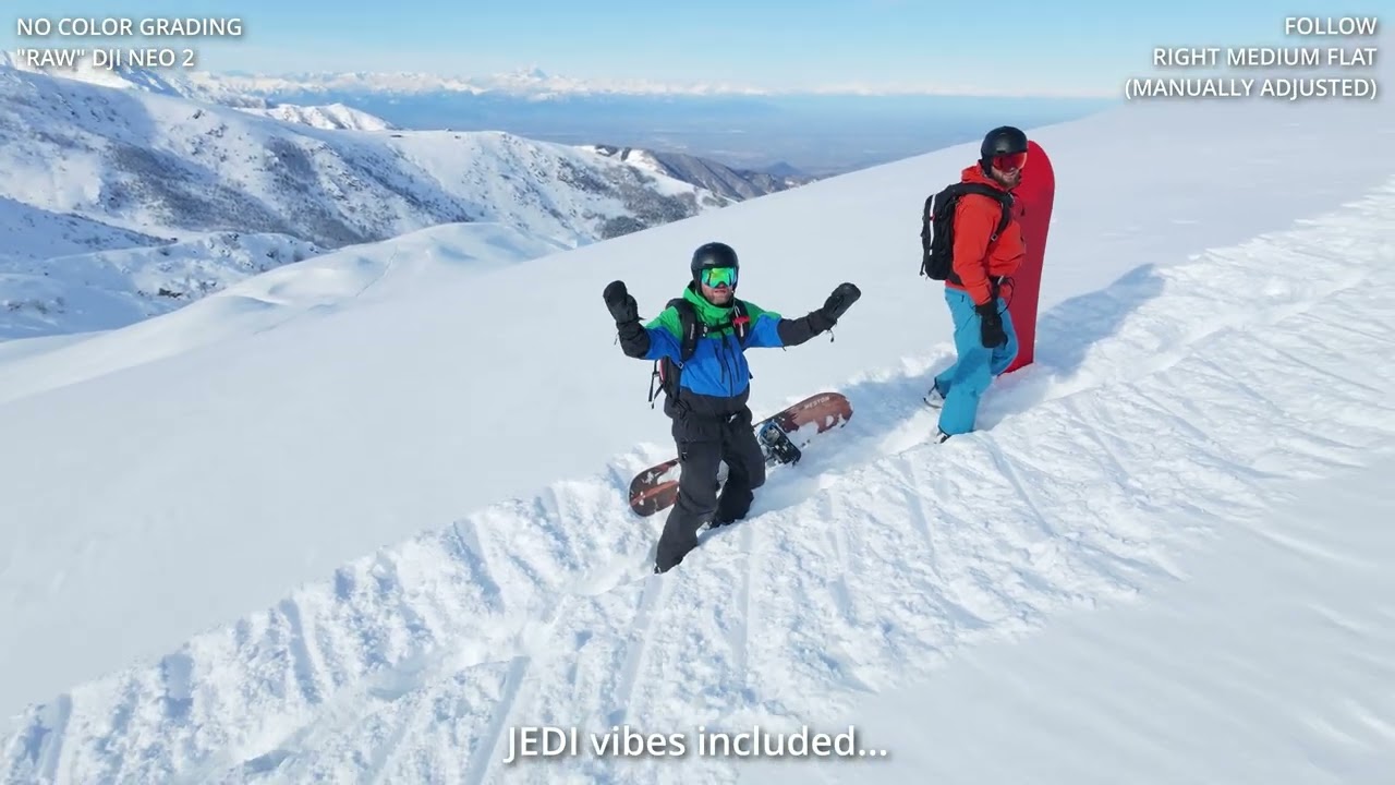 DJI NEO 2 for Snowboarding & Skiing