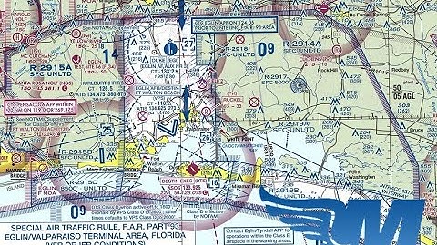 How To Read A VFR Sectional Chart - MzeroA Flight Training