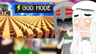 Mob Talker React To Grox I Made 10000 Villagers Worship Me Requested