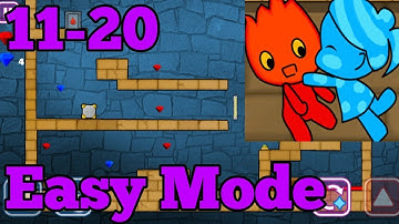 Redboy and Bluegirl Level 11 12 13 14 15 16 17 18 19 20 Easy In Light Temp Maze Android Walkthrough