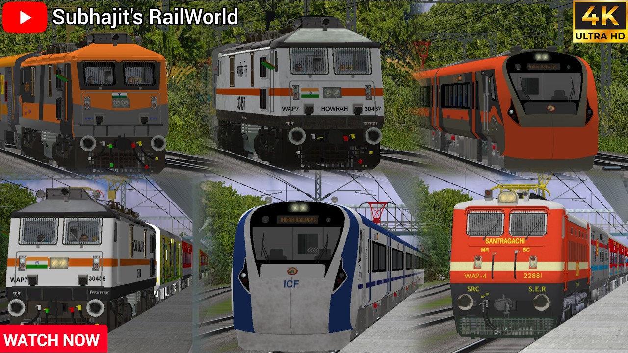 [20 in 1] Back to Back Stormy Trains of Eastern Railway | Railfanning at Palla Road (You must Watch)