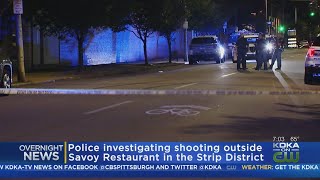 Police Probe Strip District Shooting