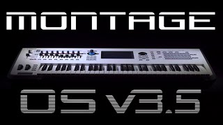 Yamaha Montage 8 OS-3.5 sampling sounds & smart morph utility (part 1) (make your own custom sounds)