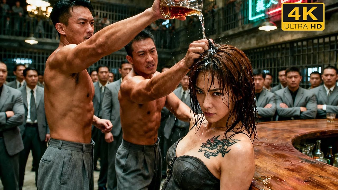 2025必看電影！黑幫頭目調戲酒吧女郎，殊不知她是王牌女特工，瞬間反擊肅清全場！⚔️ 功夫 | Kung Fu | 武打 | 反差 | 抗日 | 动作电影