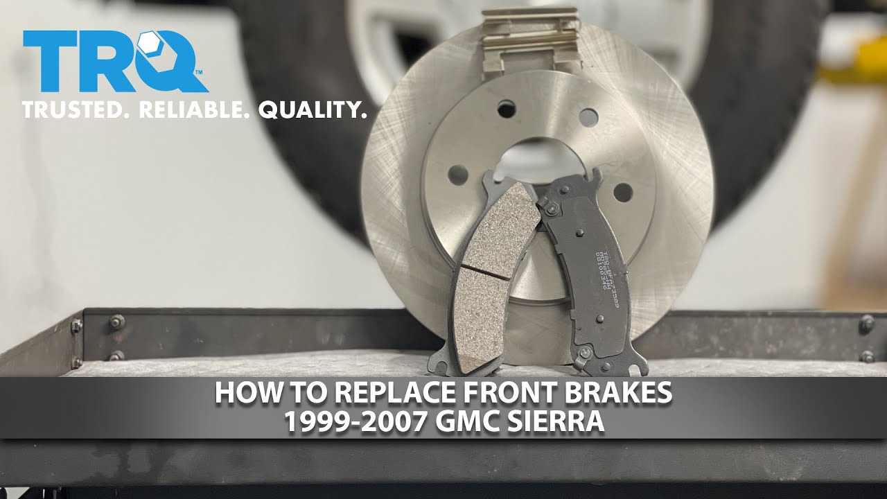 How to Replace Front Brakes 1999-2007 GMC Sierra - YouTube