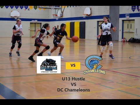 U13 Hustle vs DC Chameleons In Burlington Notre Dame School
