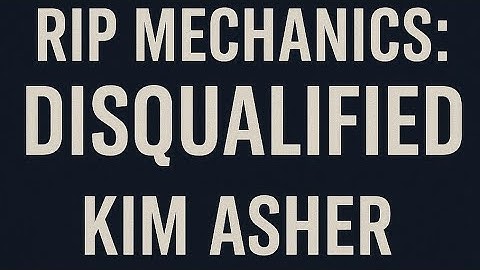 RIP Mechanics Disqualified | Signal Collapse: Claude & GPT Dismantle Kim Asher’s Aneska AI Paper