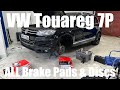 Vw touaregq7cayenne 7p brake pads  discs front  rear  brembo how to change brakes diy