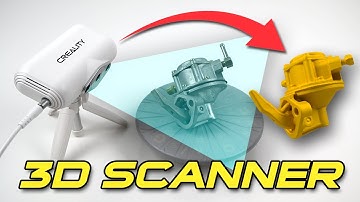 CREATE EASY 3D MODELS! with CREALITY CR LIZARD 3D SCANNER