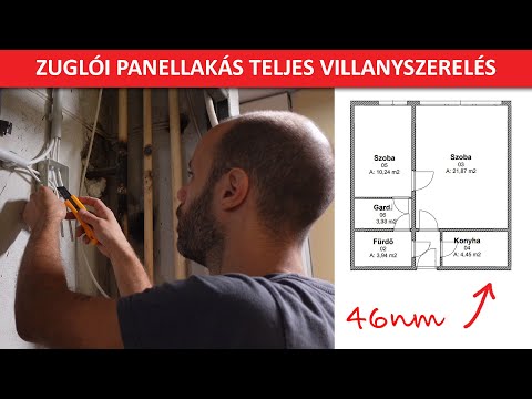 Videó: Elektromos vezetékek cseréje magánházban. Villanyvezetékek cseréje a lakásban