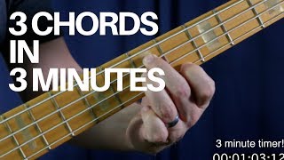 Video voorbeeld van "Learn How To Play 3 Movable Bass Chords in 3 Minutes | Bass Guitar Lesson"