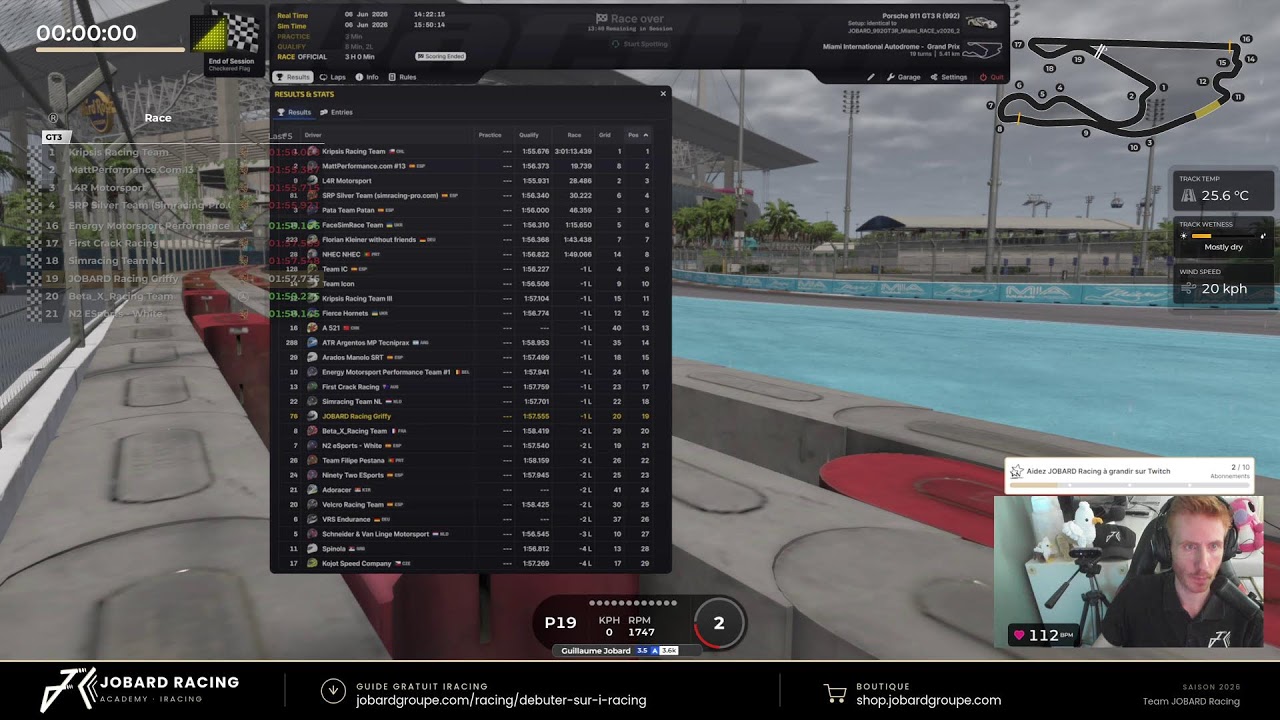 GT Endurance Series #12 Miami - Porsche 911 GT3 R !boutique | Griffy 🦅
