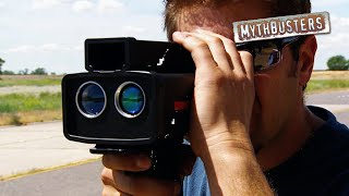 Attempting To Beat The Speed Radar! | MythBusters